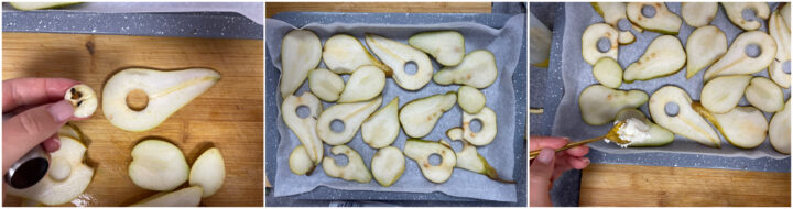Pere gratinate ricetta