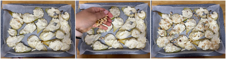 Pere gratinate ricetta