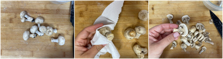 Pollo ai funghi ricetta