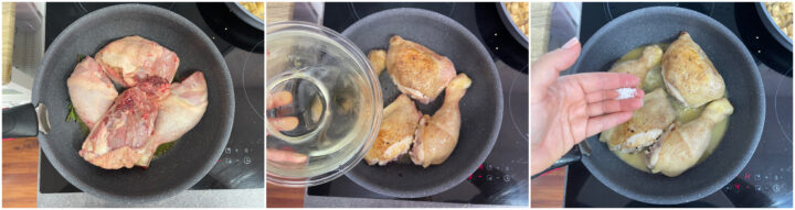 Pollo ai funghi ricetta
