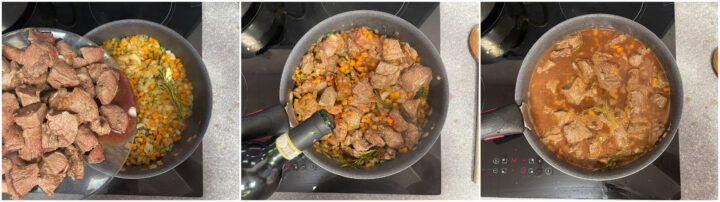 Stracotto di manzo con pure di patate ricetta