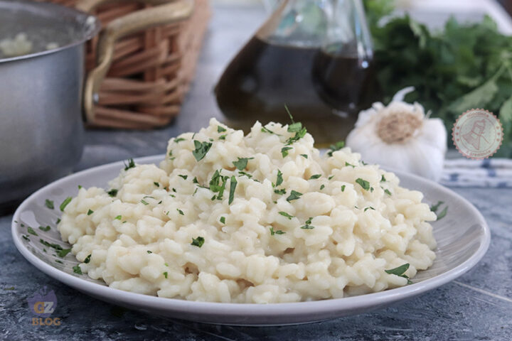 Risotto aglio e prezzemolo ricetta