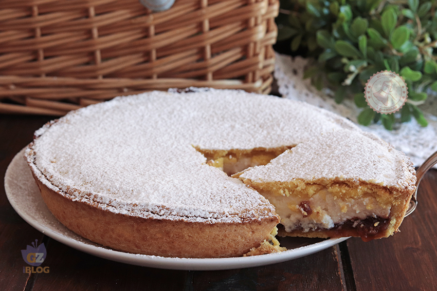 Crostata ricotta e visciole ricetta