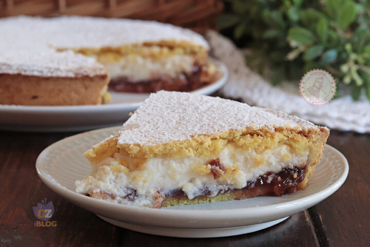Crostata ricotta e visciole ricetta