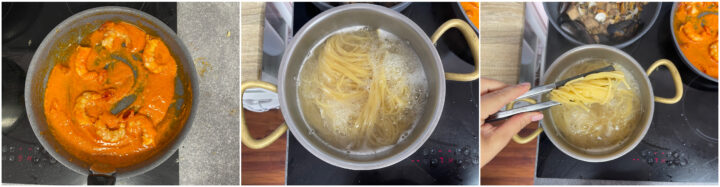 Pasta pomodorini gamberi burrata ricetta