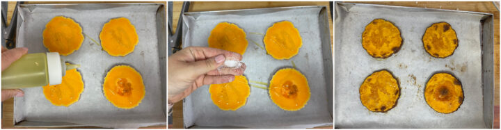Pizzette di zucca ricetta