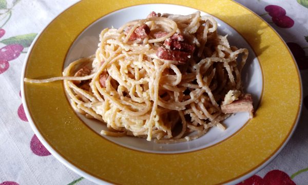Spaghetti alla Carbonara vegana
