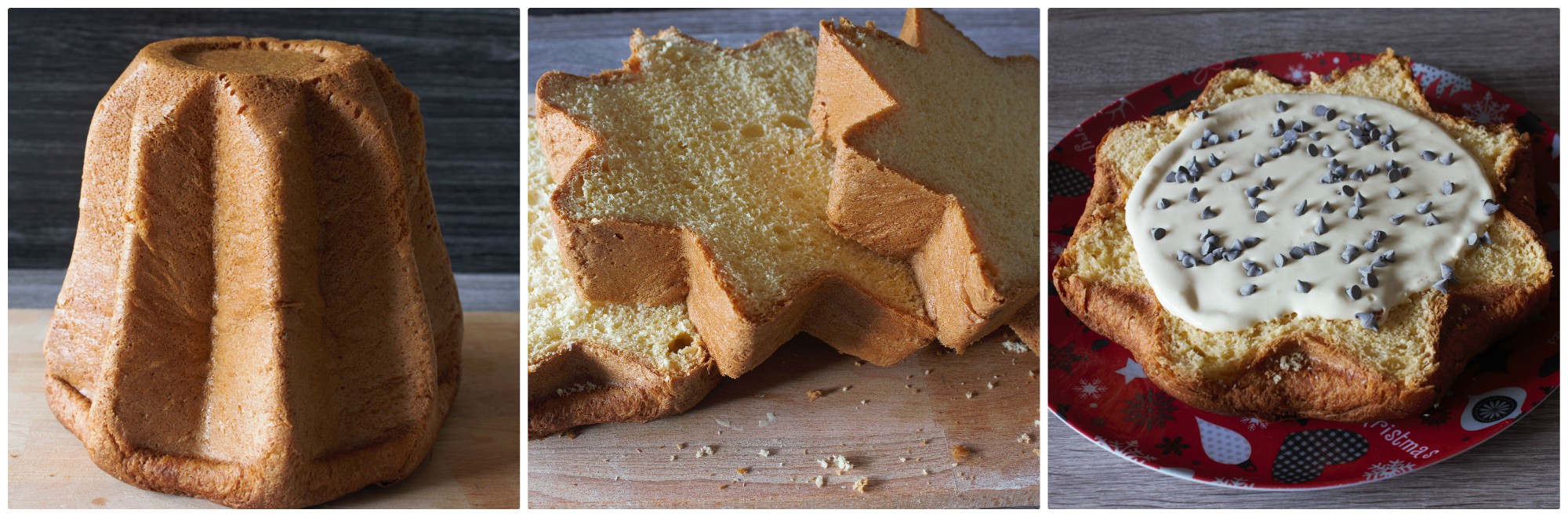 Pandoro Ripieno Con Crema Al Mascarpone E Panna - ABC...Amare La Buona ...