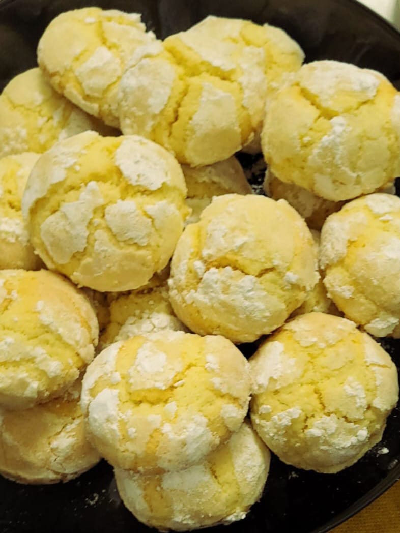 Biscotti al Limone in friggitrice ad aria