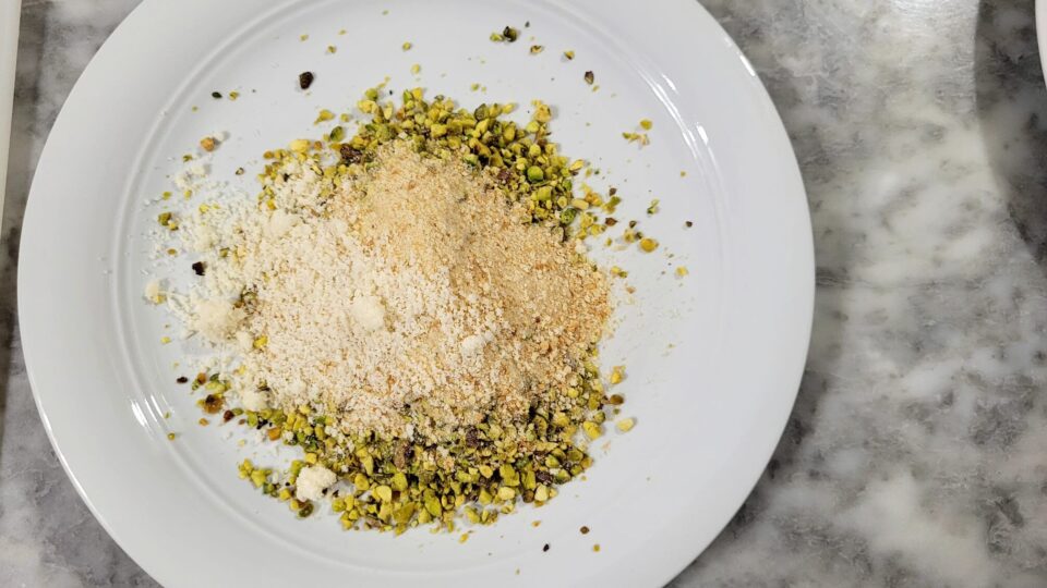filetto di Maiale in Crosta di Pistacchi