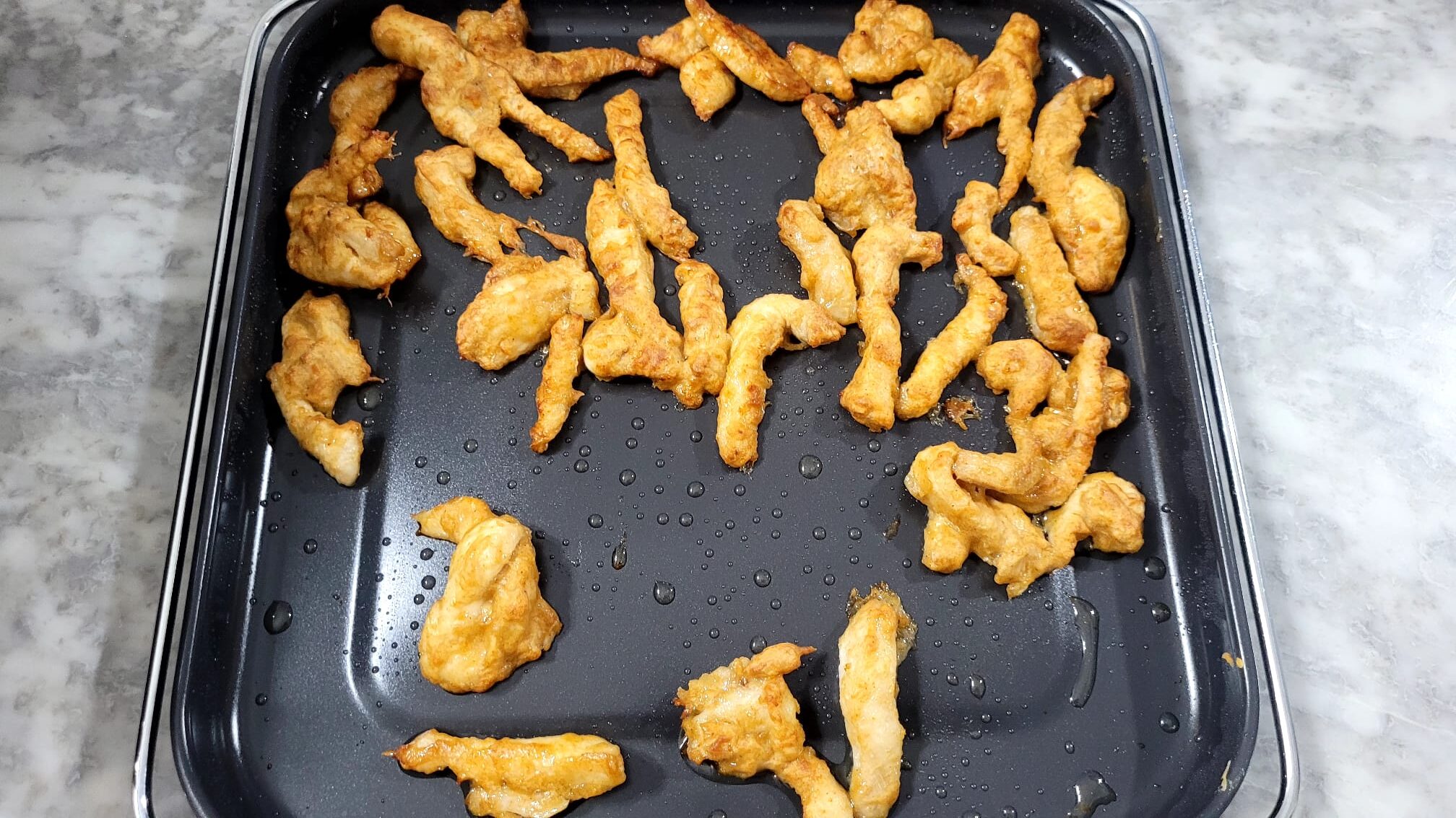 Straccetti di Pollo Agrodolci in Friggitrice ad Aria - Amiche Friggy e ...