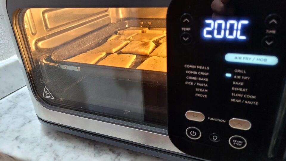 panelle in friggitrice ad aria