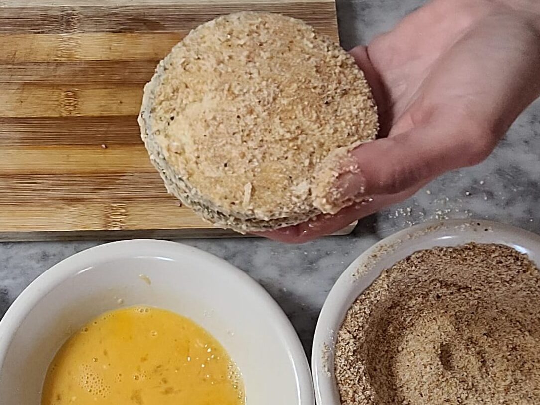 Cotolette di Melanzane Ripiene in Friggitrice ad Aria