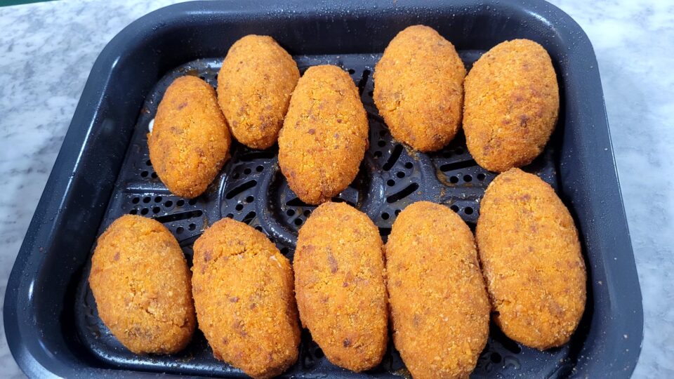 Supplì in Friggitrice ad Aria: ricetta croccante e filante