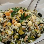 Insalata di Riso Salmone e Zucchine in friggitrice ad aria