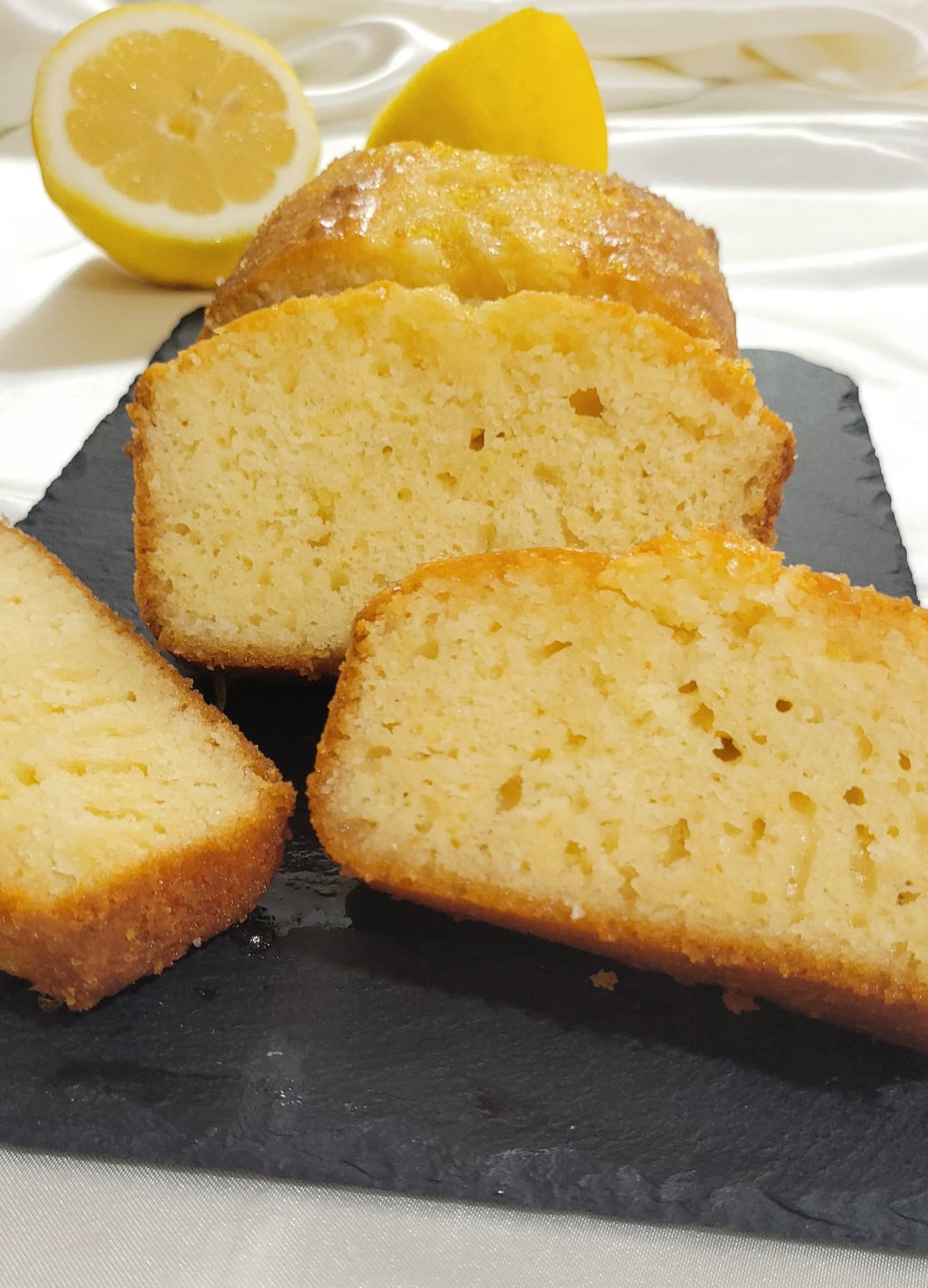 Plumcake al Limone in friggitrice ad aria