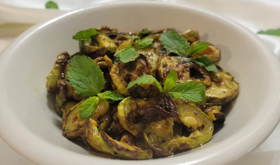 Zucchine alla Scapece in Friggitrice ad aria