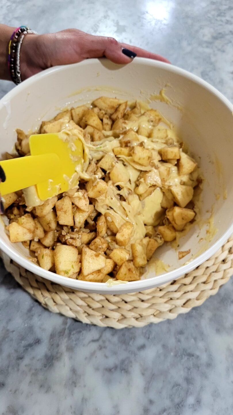 Torta di Mele e Noci in friggitrice ad aria