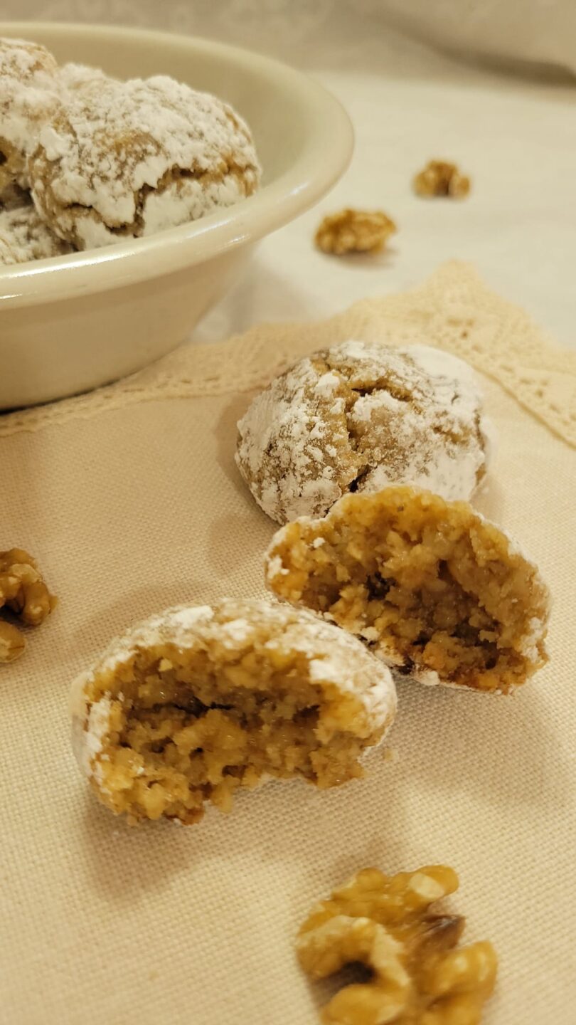 Biscotti alle Noci in Friggitrice ad Aria