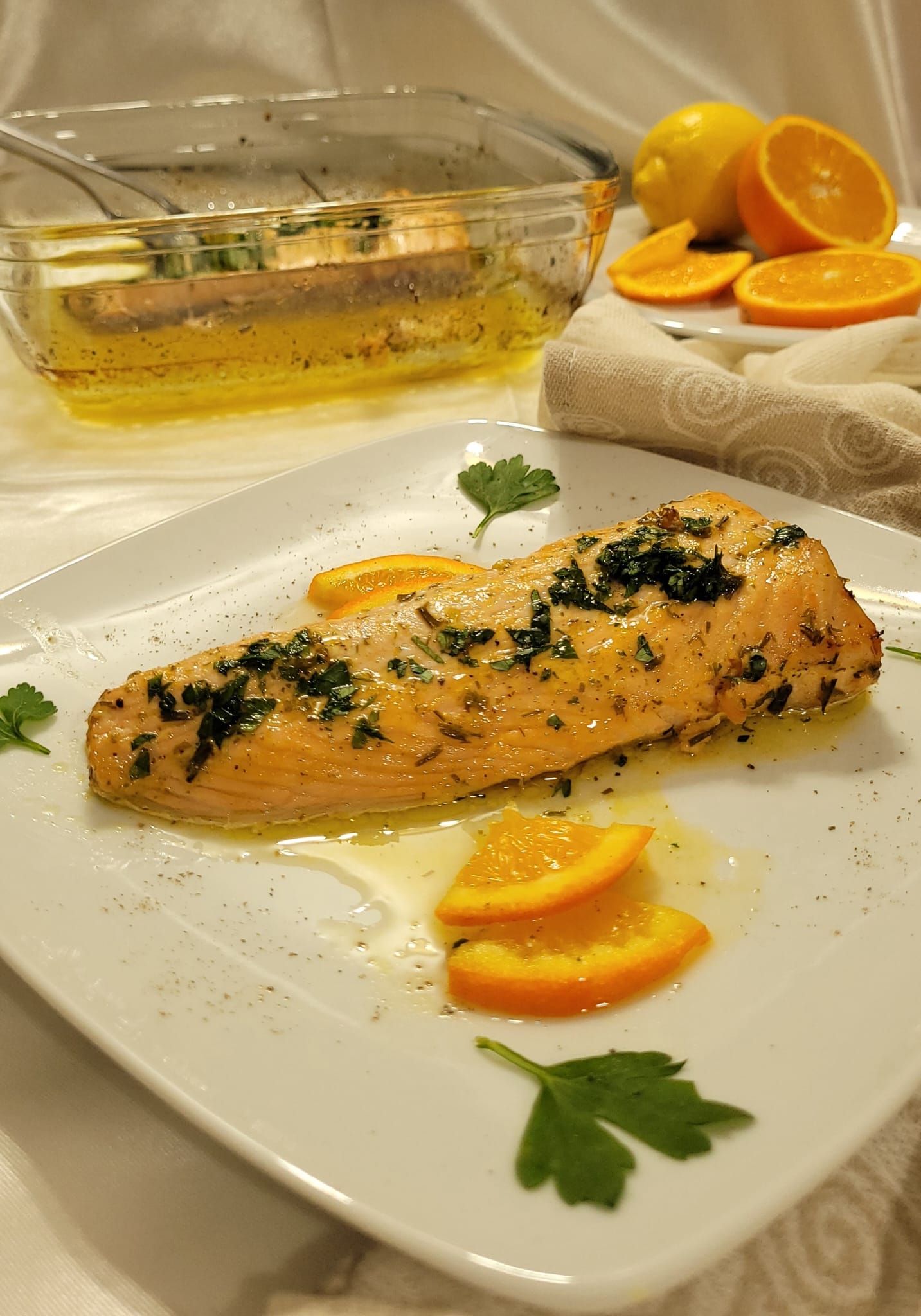 Salmone agli Agrumi in Friggitrice ad Aria