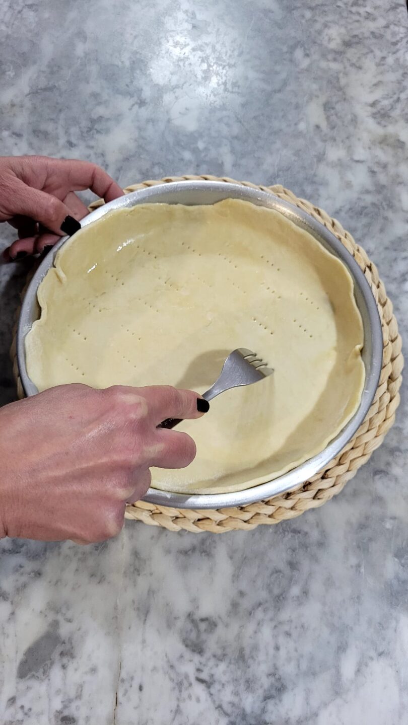 Rustico con Cipolle, Tonno e Olive

