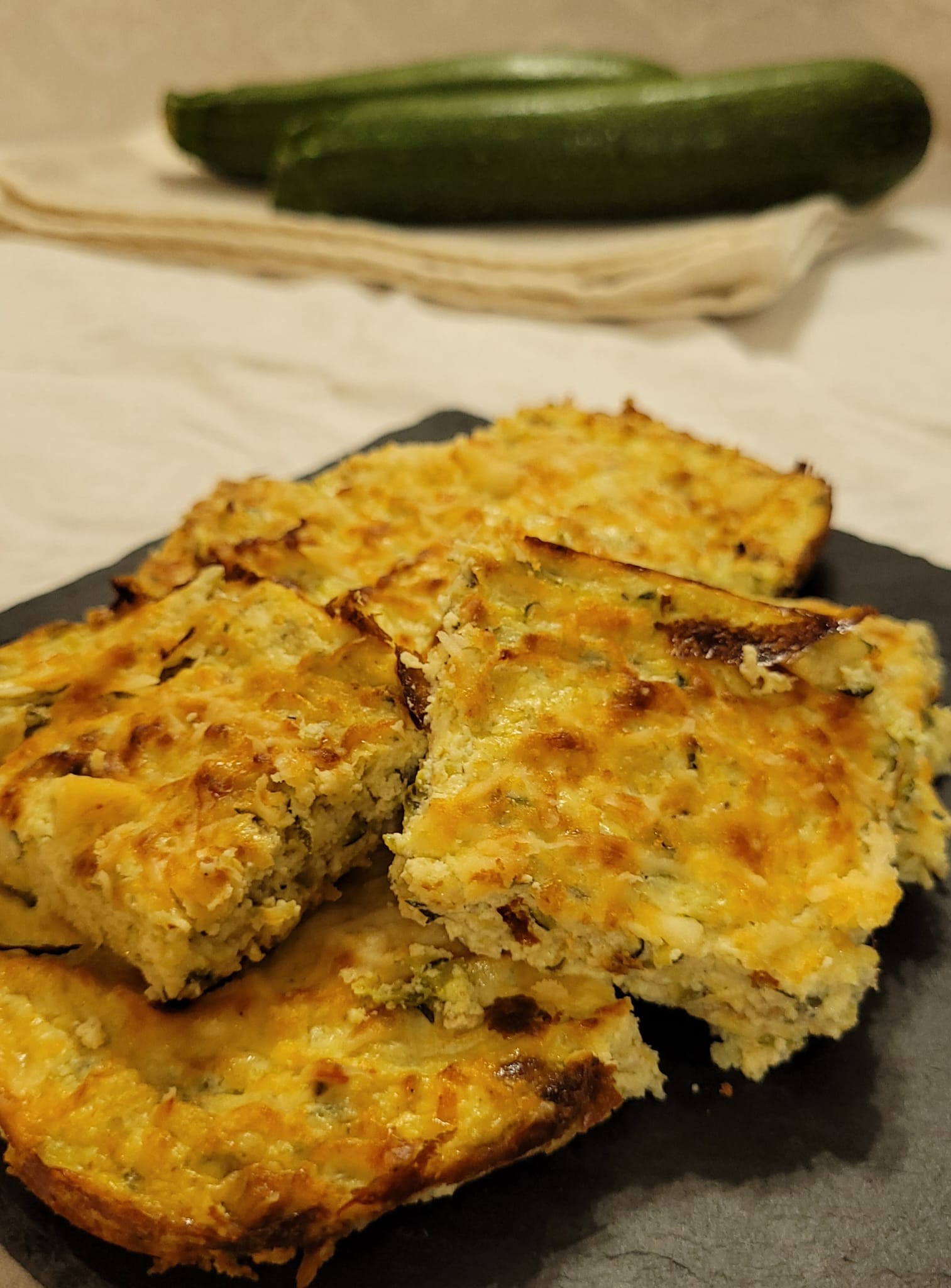 Sformato di Zucchine e Ricotta in Friggitrice ad Aria