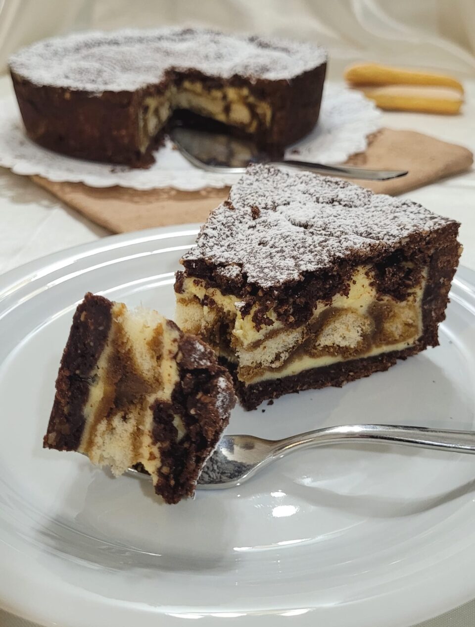 Crostata Tiramisù in Friggitrice ad Aria