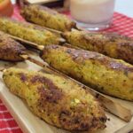 Spiedini di Pollo e Zucchine in Friggitrice ad Aria