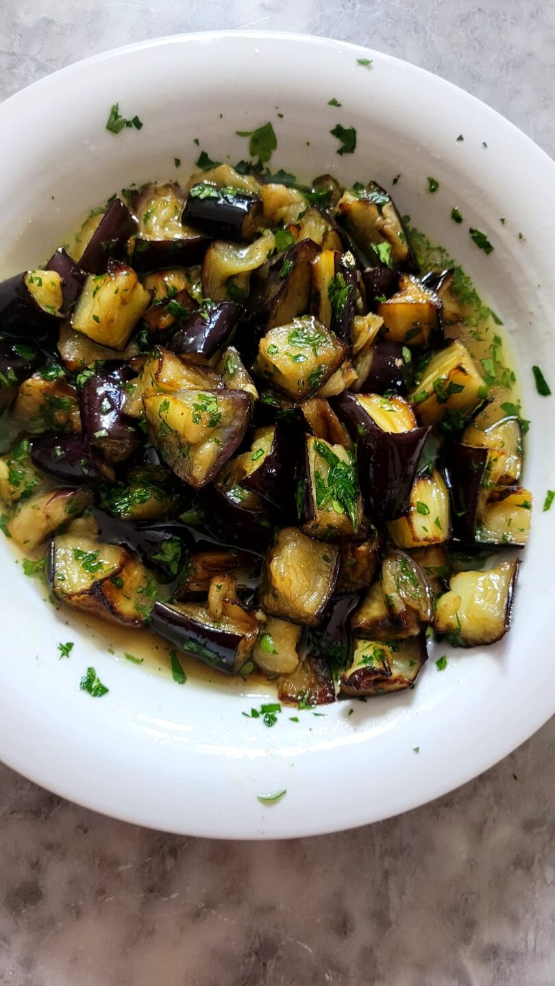 Melanzane in Agrodolce in Friggitrice ad Aria