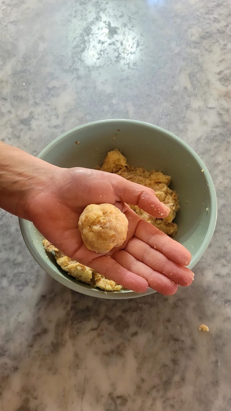 Polpette di pane con speck in Friggitrice ad Aria