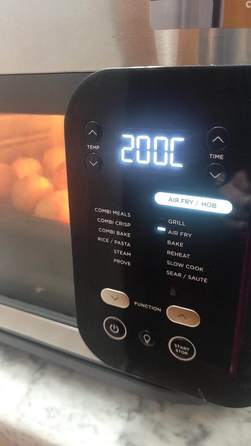 Polpette di pane con speck in Friggitrice ad Aria