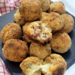 Polpette di pane con speck in Friggitrice ad Aria