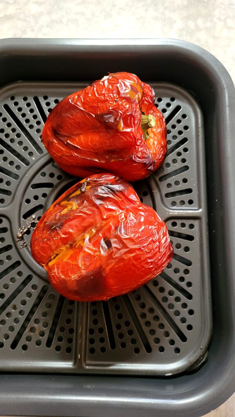 Ciambella arrotolata con tonno e peperoni in Friggitrice ad Aria