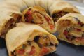 Ciambella arrotolata con tonno e peperoni in Friggitrice ad Ari
