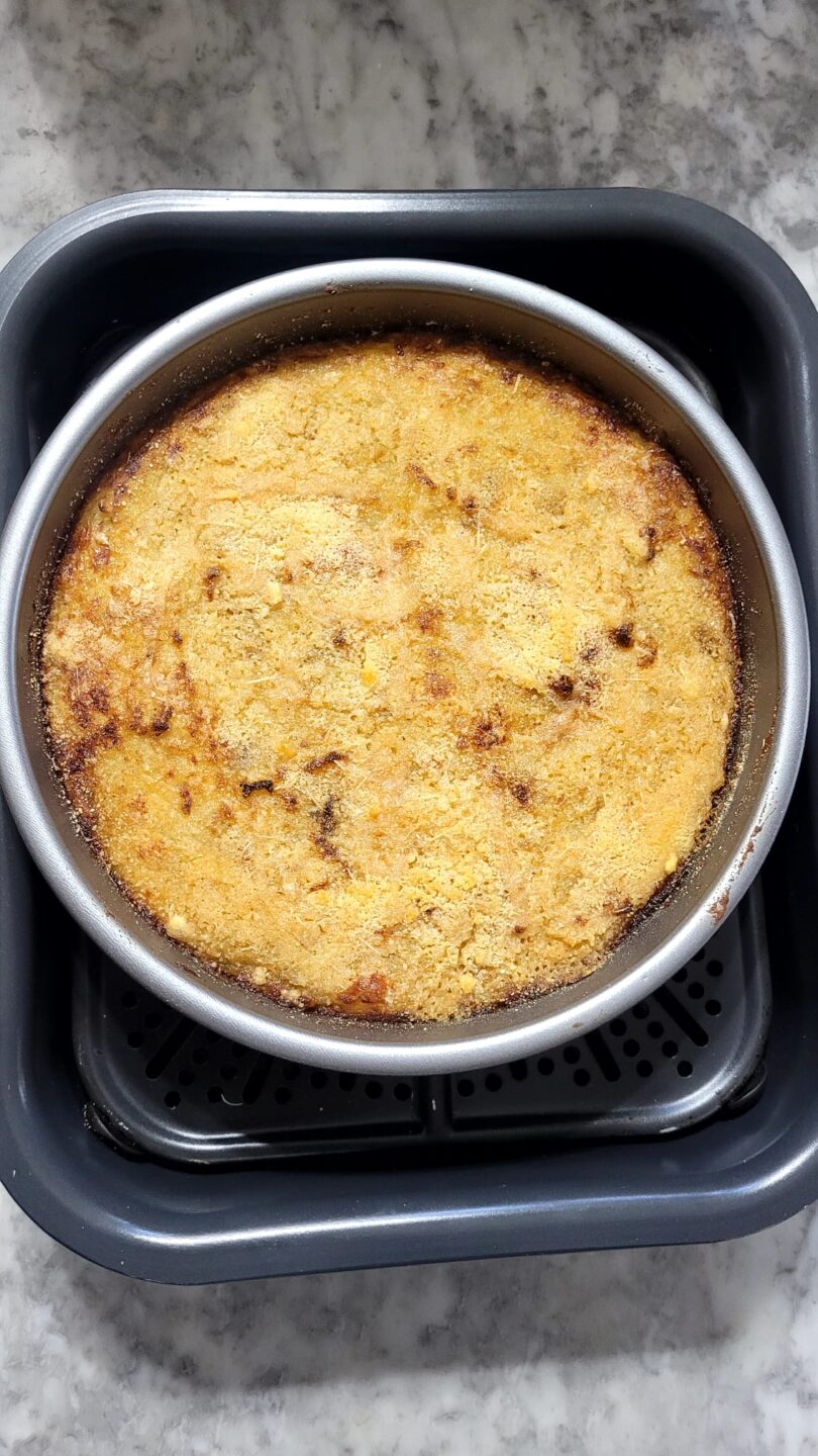 Tortino di Melanzane e Patate in Friggitrice ad Aria