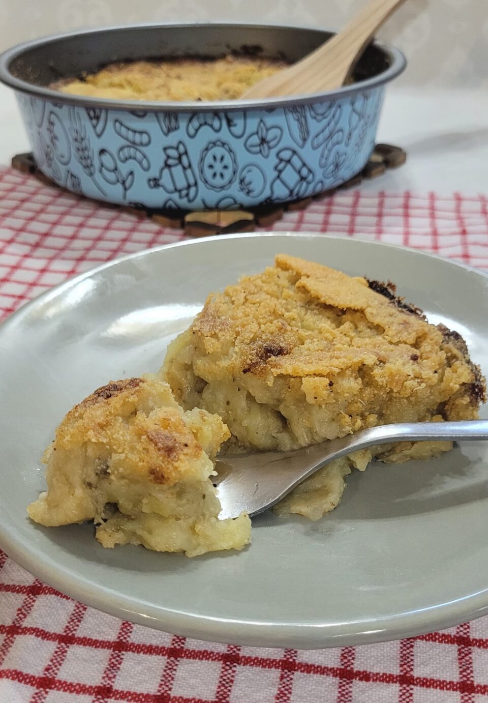 Tortino di Melanzane e Patate in Friggitrice ad Aria