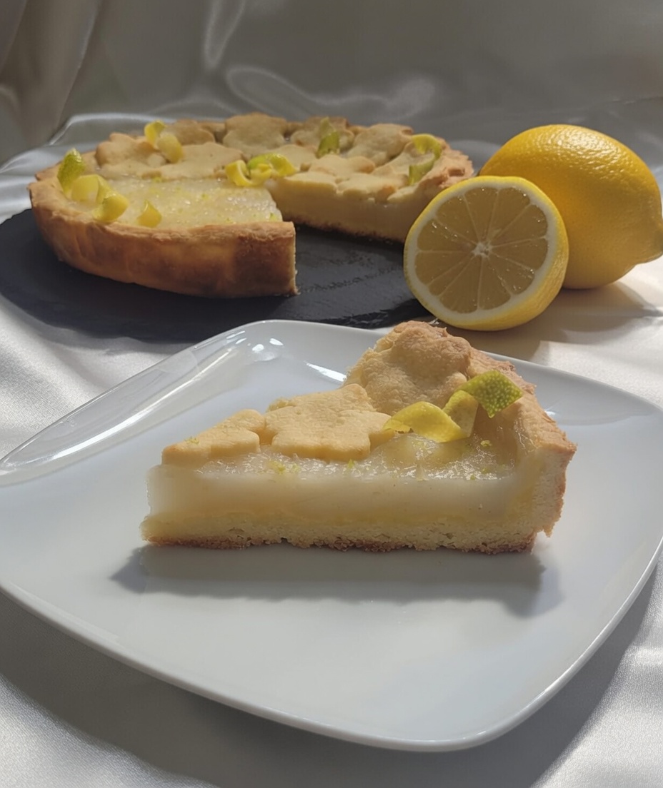 Crostata al Limone in Friggitrice ad aria