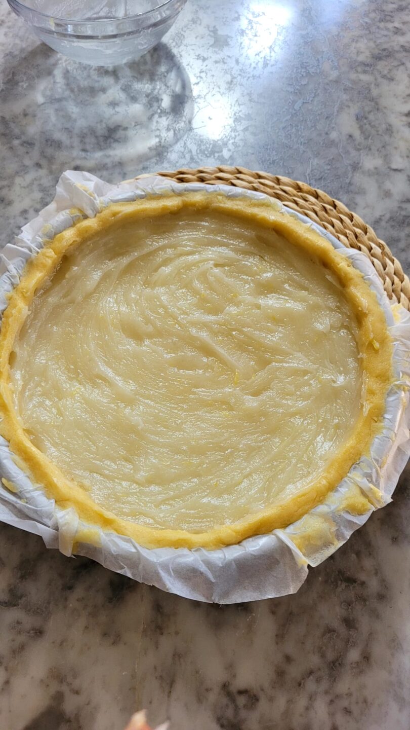 Crostata al Limone in Friggitrice ad aria