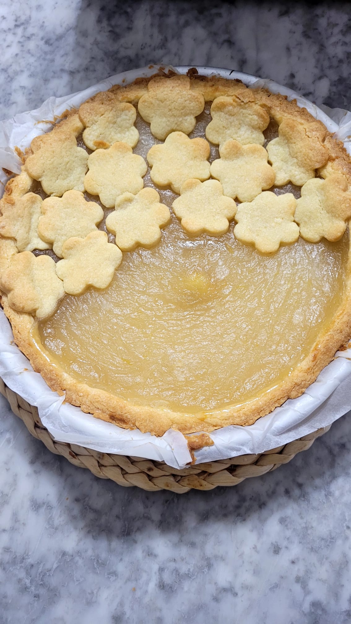 Crostata al Limone in Friggitrice ad aria