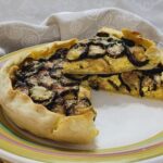 Torta Zucchine e Ricotta allo Zafferano in Friggitrice ad Aria