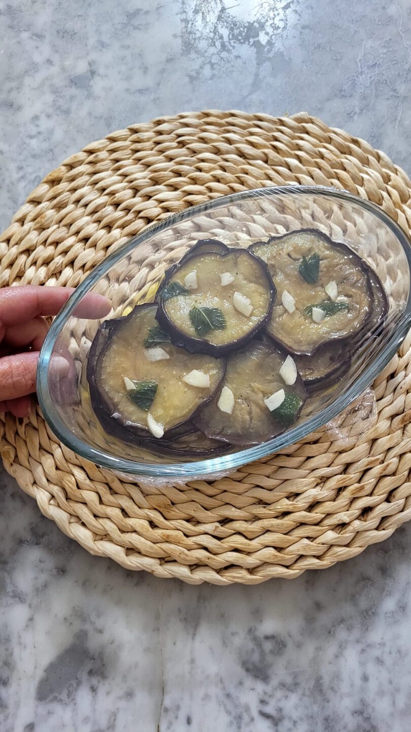 Melanzane alla Scapece in friggitrice ad aria