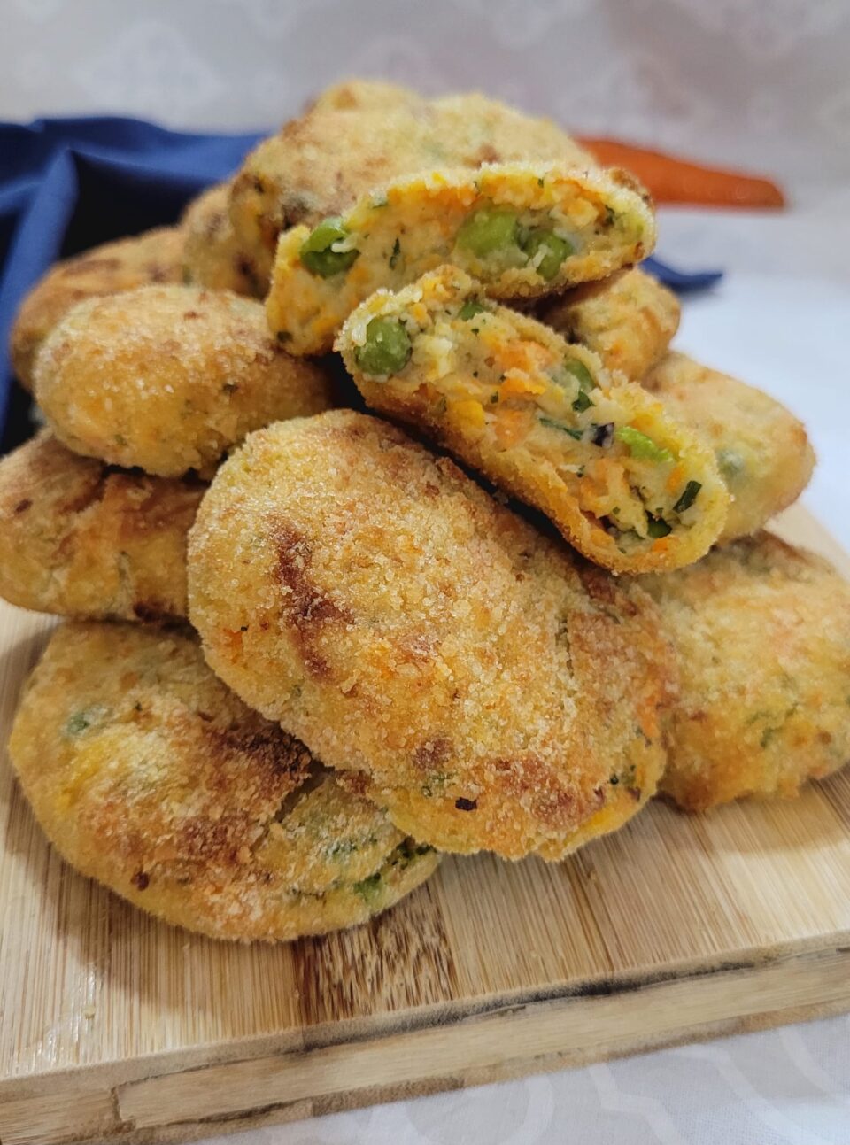 Crocchette di verdure in friggitrice ad aria