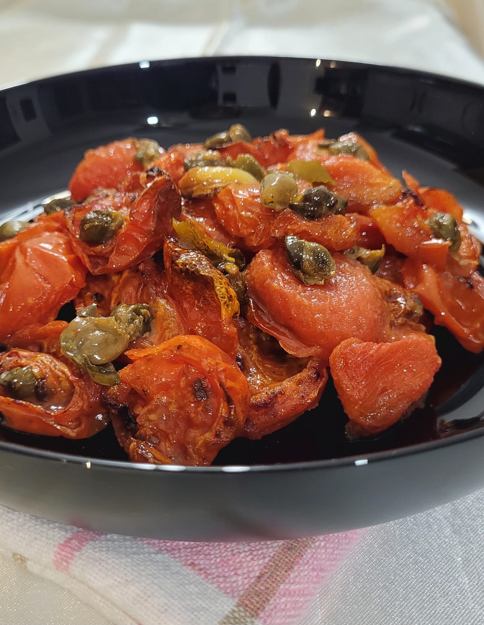 Pomodori alla Mediterranea in Friggitrice ad Aria