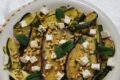 Zucchine e melanzane in friggitrice ad aria con vinaigrette al limone