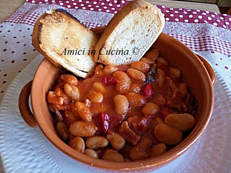 Fagioli, pomodoro, pancetta e peperoncino – Ignazia D.
