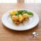 Fiori di Zucca Ripieni con Patate e Basilico al Forno