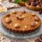 Castagnaccio piemontese con mele e amaretti