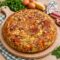 Frittata di pane raffermo svuota-frigo con cotto e Asiago