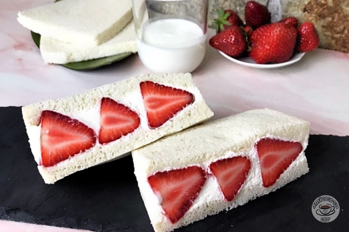 Ricetta Sando fruit (dolcetti giapponesi)