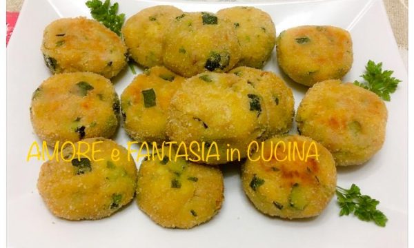 POLPETTE DI ZUCCHINE E TONNO 